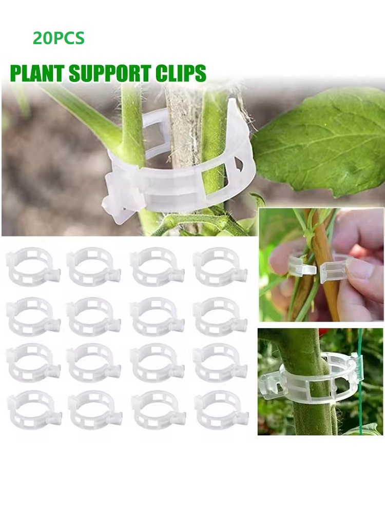 20Pcs Plant Support Clips,Snap - Gardening Tools Vegetables review and price