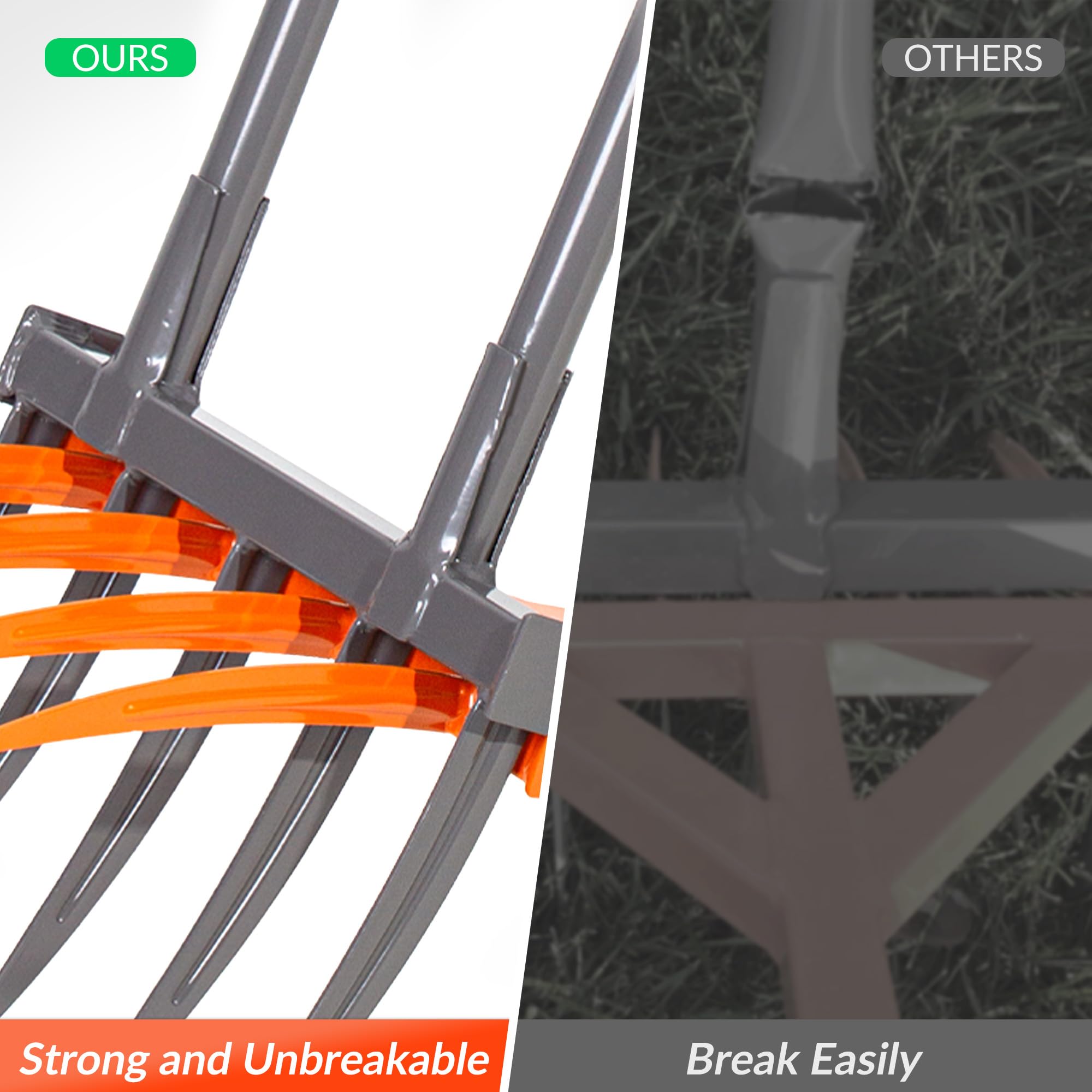 Broad Fork Heavy Duty 9-Tine H - Spade Digging Fork review and price